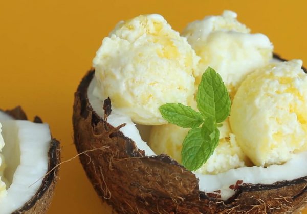 Cách làm kem xoài cực ngon bằng bột làm kem ICEKOOL