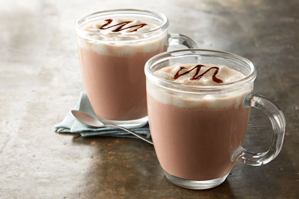 Cacao sữa nóng là thức uống phổ biến rất được ưa chuộng