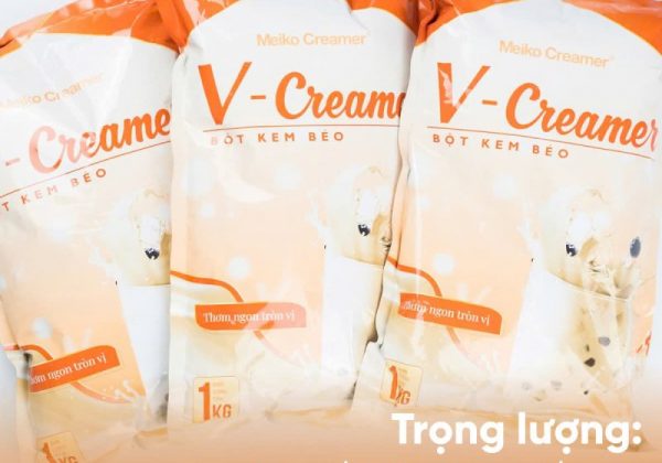 Hướng dẫn pha trà sữa với bột kem béo V-Creamer