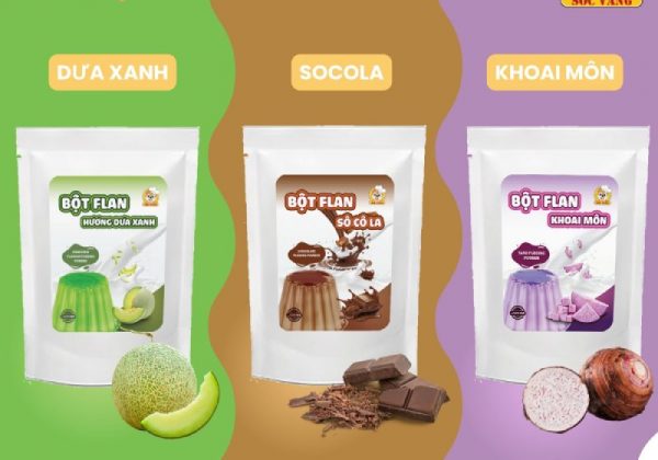 Chia sẻ cách làm kem từ bột pudding Sóc Vàng thơm ngon