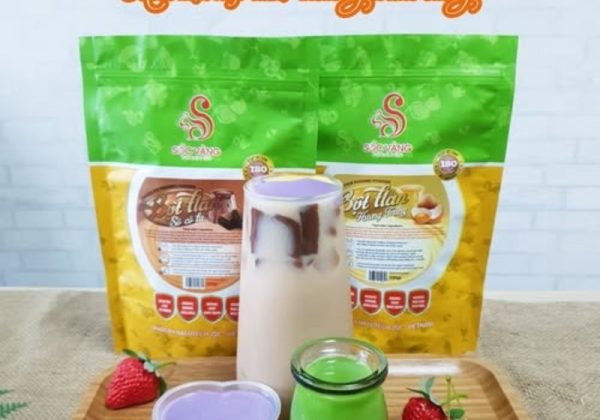 Hướng dẫn cách làm bánh flan bằng bột pudding Sóc Vàng