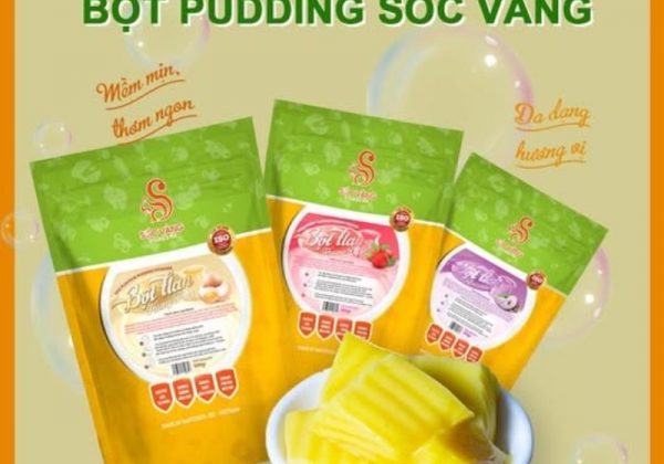 Cách làm thạch từ bột pudding Sóc Vàng đơn giản tại nhà