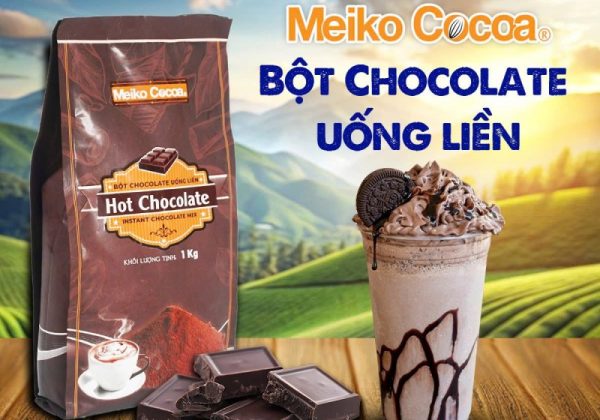 Hướng dẫn cách làm socola từ bột cacao Meiko Cocoa